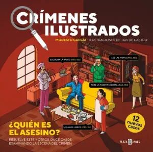 Portada de CRÍMENES ILUSTRADOS: ¿QUIÉN ES EL ASESINO? (ED. TAPA BLANDA)