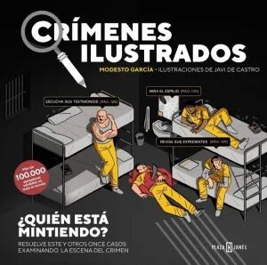 Portada de CRÍMENES ILUSTRADOS: ¿QUIÉN ESTÁ MINTIENDO? (ED. TAPA BLANDA)