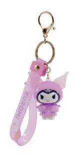 Portada de SANRIO LLAVERO RAINCOAT SERIES HELLO KITTY AND FRIENDS KUROMI