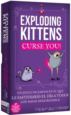 Portada de EXPLODING KITTENS: CURSE YOU!