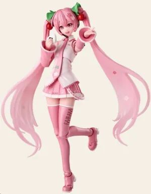 Portada de HATSUNE MIKU FIGURA FANTASTICS SERIES: SAKURA MIKU