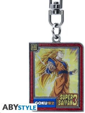 Portada de DRAGON BALL LLAVERO LENTICULAR GOKU SUPER SAIYAN 3