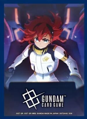 Portada de GUNDAM TCG OFFICIAL CARD SLEEVE 02 SULETTA MERCURY
