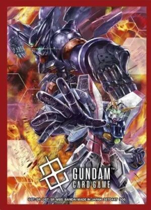 Portada de GUNDAM TCG OFFICIAL CARD SLEEVE 02 GOD GUNDAM VS MASTER GUNDAM