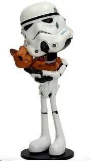 Portada de TIMMY THE CAT LOVER STORMTROOPER FIGURA 15 CM