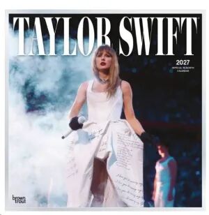 Portada de TAYLOR SWIFT CALENDARIO 2027 30X30