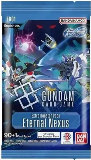Portada de GUNDAM TCG EXTRA BOOSTER EB01 ETERNAL NEXUS (INGL�S)