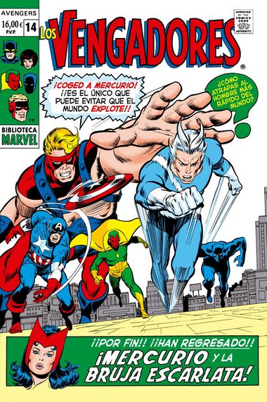 Portada de BIBLIOTECA MARVEL 138. LOS VENGADORES 14