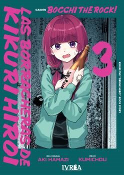 Portada de BOCCHI THE ROCK! LAS BORRACHERAS DE KIKURI HIROI VOL 03