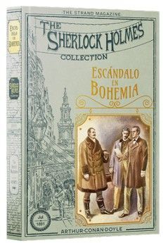 Portada de SHERLOCK HOLMES 04:ESCANDALO EN BOHEMIA