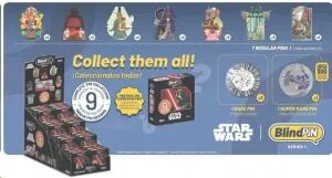 Portada de BLINDPIN SERIE 1 PINS MISTERIOSOS COLECCIONABLES STAR WARS