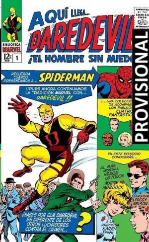 Portada de BIBLIOTECA MARVEL PACK DAREDEVIL (1-3)