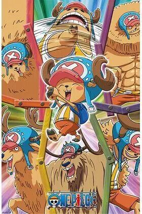 Portada de ONE PIECE CHOPPER POSTER 3D