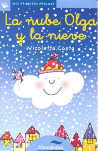 La nube Olga y la nieve (letra cursiva)